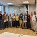 imatge de la reunió amb la consellera Sílvia Paneque
